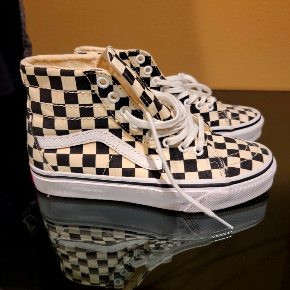Checkered Vans